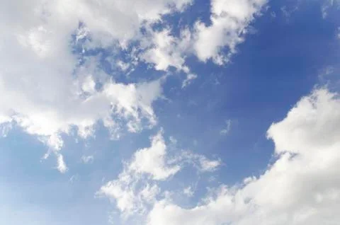Blue Sky with Clouds 2 Stock Photos