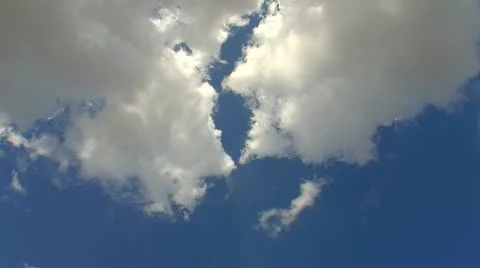 Blue sky with clouds 25 Video stock 12290772