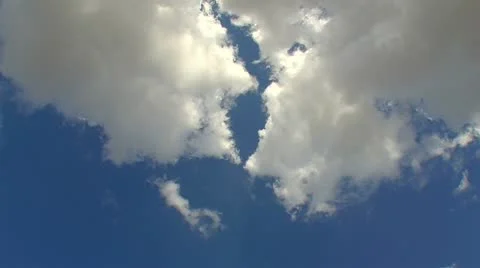 Blue sky with clouds 35 Stock-Footage 12290982