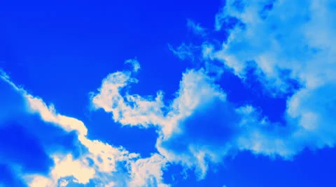 Blue sky with clouds (4) Stock Footage 22673329