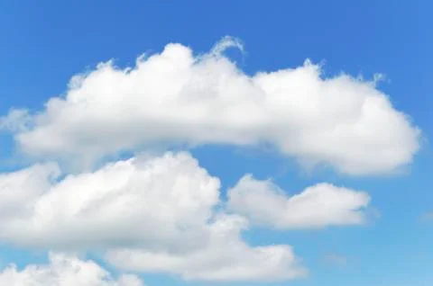Blue Sky with Clouds 4 Stock Photos