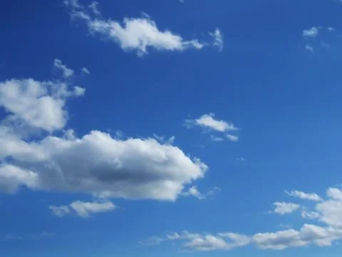 Blue Sky with Clouds 8 Stock Photos