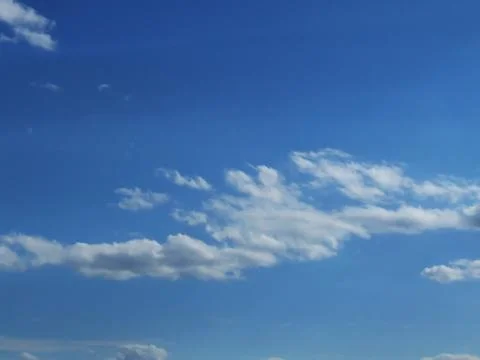 Blue Sky with Clouds 9 Stock Photos