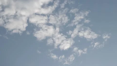Blue Sky with Clouds After Raining Stock Footage 233177372