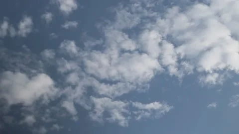 Blue Sky with Clouds After Raining Stock Footage 233177483
