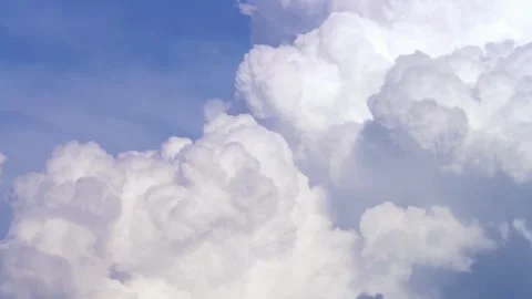 Blue sky clouds background, Beautiful landscape clouds sky Panorama abstract 스톡 동영상 336568913