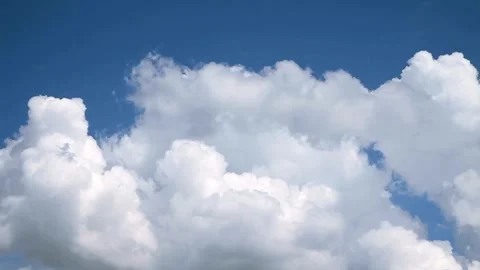 Blue sky clouds background, Beautiful landscape clouds sky Panorama abstract Stock Footage 336568970