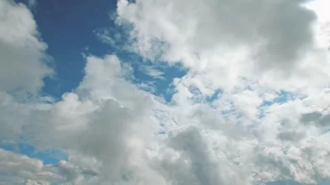 Blue sky clouds background, Beautiful landscape clouds sky Panorama abstract Stock Footage 336569021