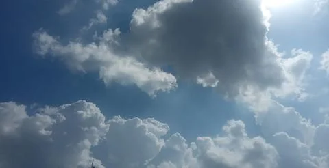 Blue sky clouds background, Beautiful landscape with clouds on sky Photos