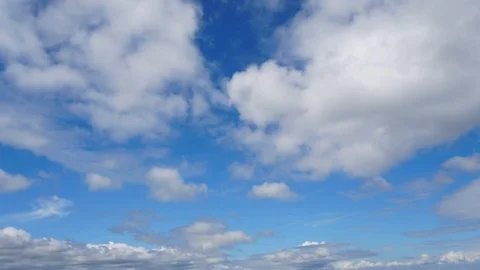 Blue sky with clouds background Stock Footage 116392844
