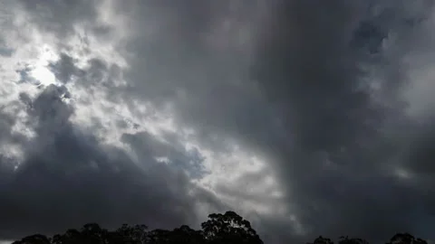 Blue sky with clouds for background Stock Footage 164496043