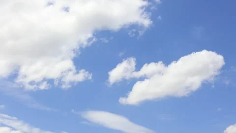 Blue sky with clouds background Stock Footage 310864976