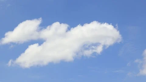 Blue sky with clouds background Stock Footage 310864984