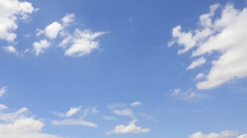 Blue sky with clouds background Stock Footage 310865024