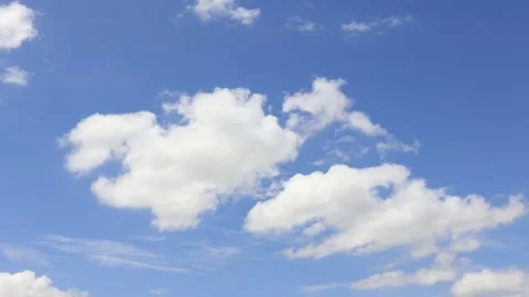 Blue sky with clouds background Stock Footage 310865117