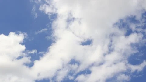 Blue sky with clouds background Stock Footage 310865120