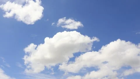 Blue sky with clouds background Stock Footage 310865123