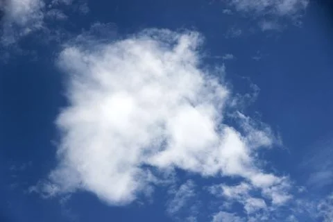 Blue sky with clouds background. It's beautiful and natural. Foto stock
