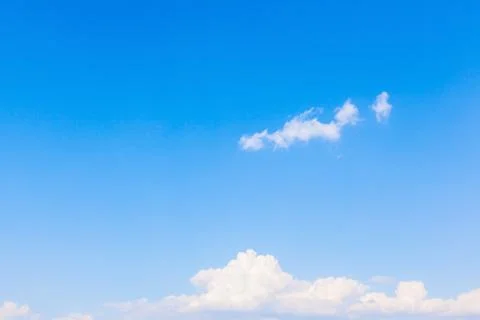 Blue sky clouds background Stock Photos