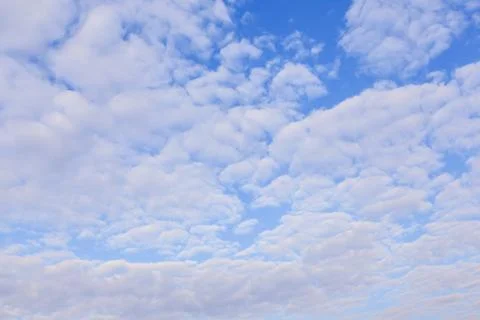 Blue Sky clouds background Foto stock