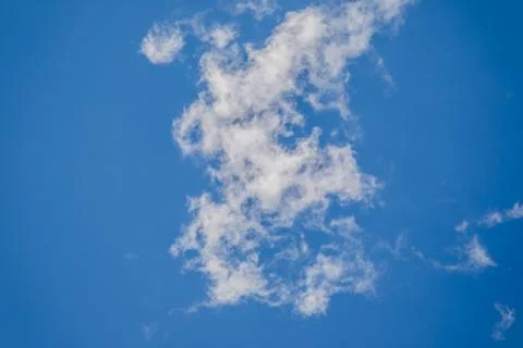 Blue sky with clouds (background) Stock Photos