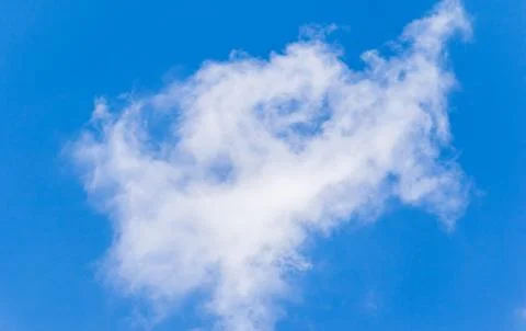 Blue sky with clouds (background) Stock Photos