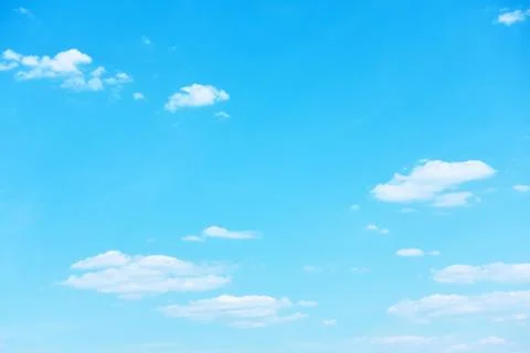 Blue sky with clouds  background Stock Photos