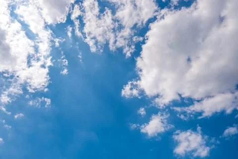 Blue sky clouds for background Stock Photos