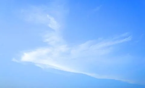 Blue sky with clouds background Stock Photos