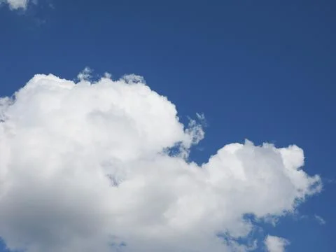 Blue sky with clouds background 스톡 사진