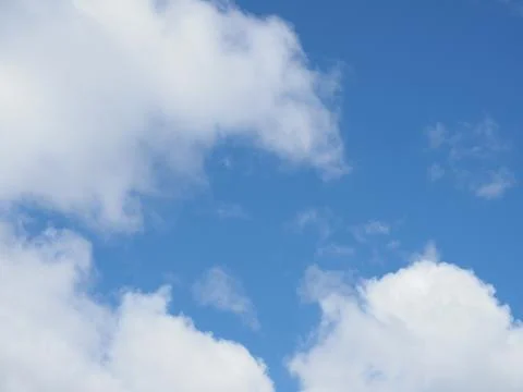 Blue sky with clouds background Foto stock