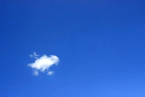Blue sky with clouds background.It's beautiful and natural. Stock Photos