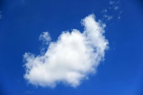 Blue sky with clouds background.It's beautiful and natural. Stock Photos