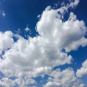 Blue Sky. Clouds. Blue sky with white clouds Stock-Fotos