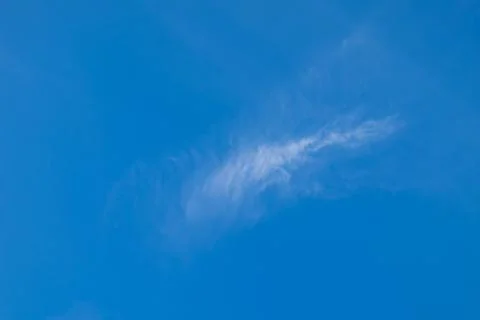 Blue sky with clouds closeup Fotos de archivo