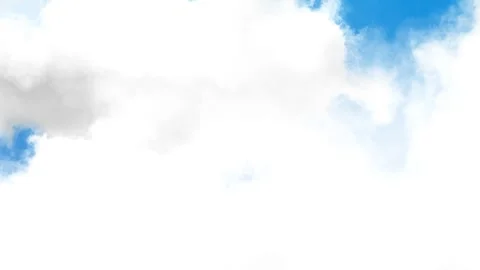 Blue sky with clouds. Clouds Moving Towards Camera. Cloud Sky Background. 4K Vidéo 270924475