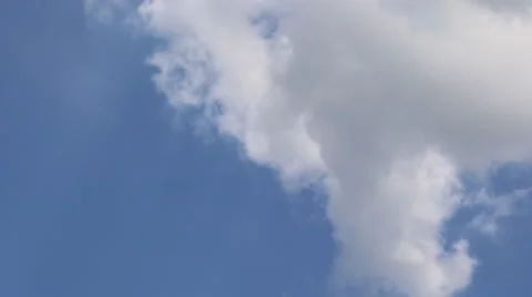 Blue sky with clouds Stock Footage 53079278