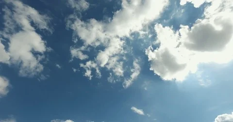 Blue Sky with clouds Video stock 84656846