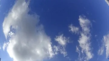 Blue sky, clouds Stock Footage 85845626