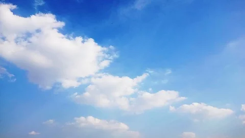 Blue sky with clouds Stock Footage 100228946