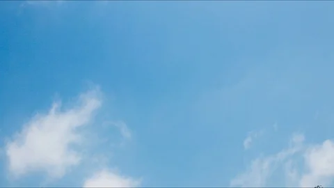 Blue sky with clouds Stock Footage 102601695