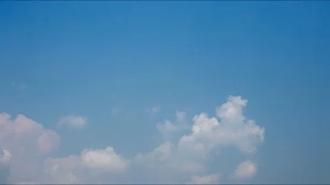 Blue sky with clouds Stock Footage 102664970