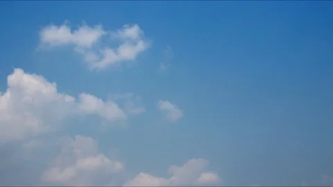 Blue sky with clouds Stock Footage 102665033