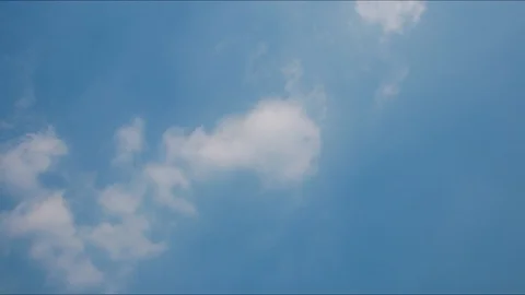 Blue sky with clouds Stock Footage 102836392