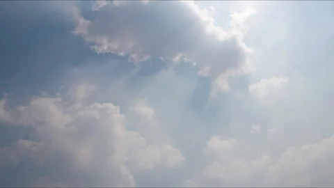 Blue sky with clouds Stock Footage 102836442