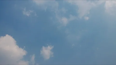 Blue sky with clouds Stock Footage 102836444