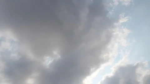 Blue sky with clouds Stock Footage 102874973