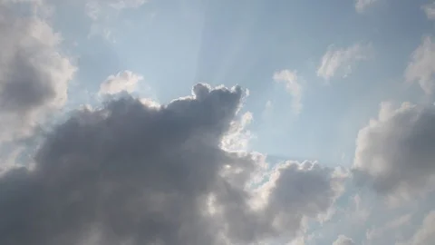 Blue sky with clouds Stock Footage 102875061