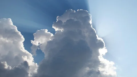 Blue sky with clouds Stock Footage 103133896