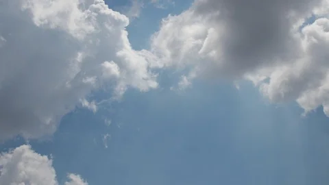 Blue sky with clouds Stock Footage 103134355